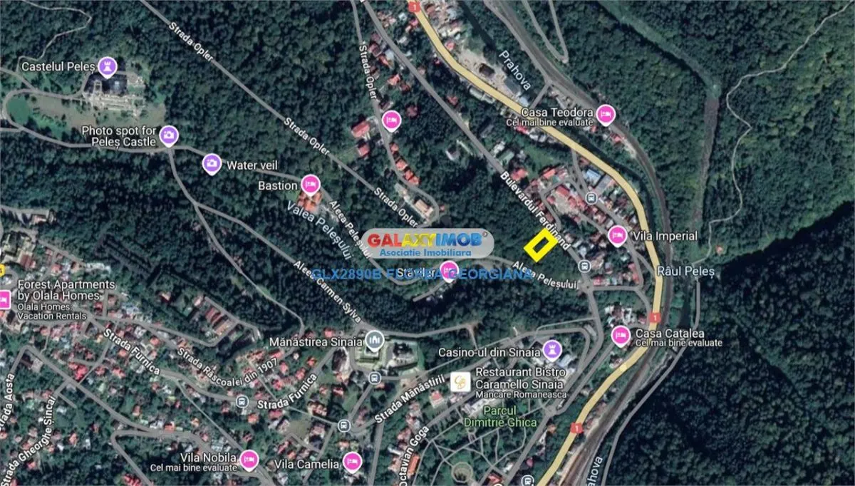 Peles - Ferdinand - vanzare teren 1500 mp Sinaia - foto 1