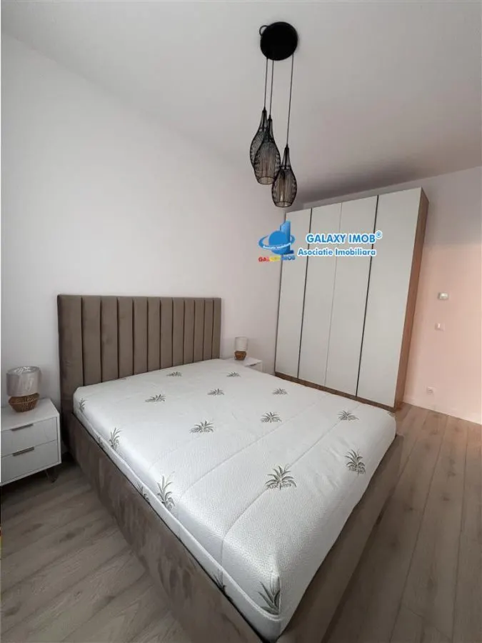 Inchiriere  2 camere parter gradina  mobilat Baneasa Greenfield nou - foto 13