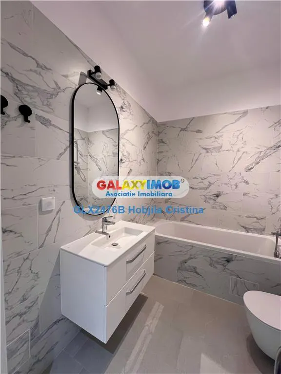 Inchiriere  2 camere parter gradina  mobilat Baneasa Greenfield nou - foto 16