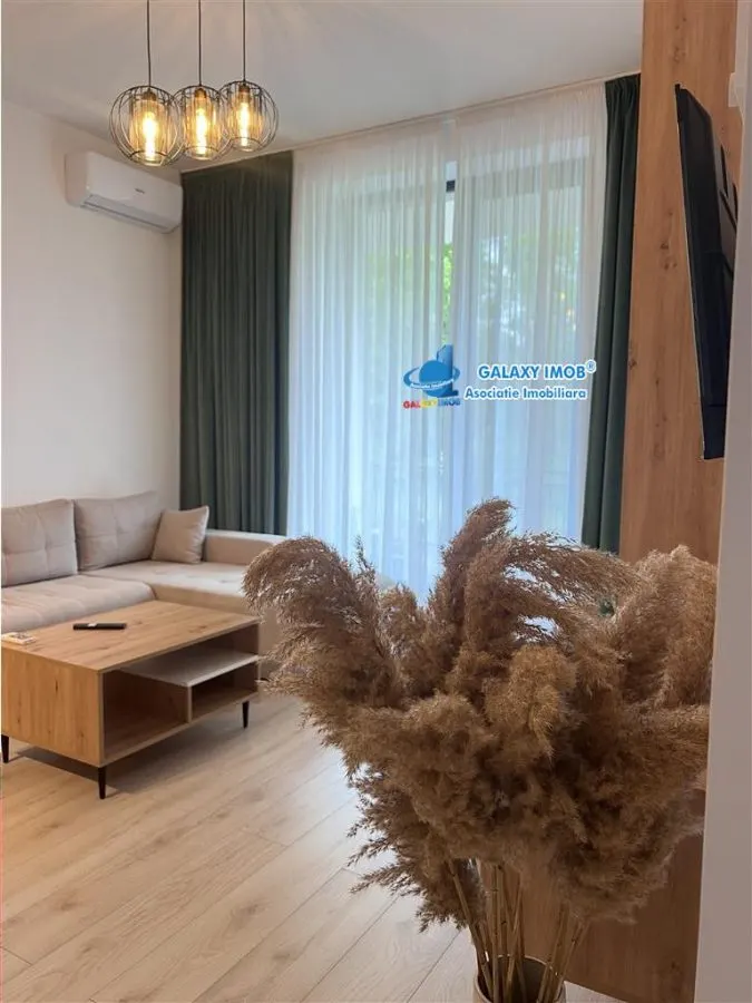 Inchiriere  2 camere parter gradina  mobilat Baneasa Greenfield nou - foto 4