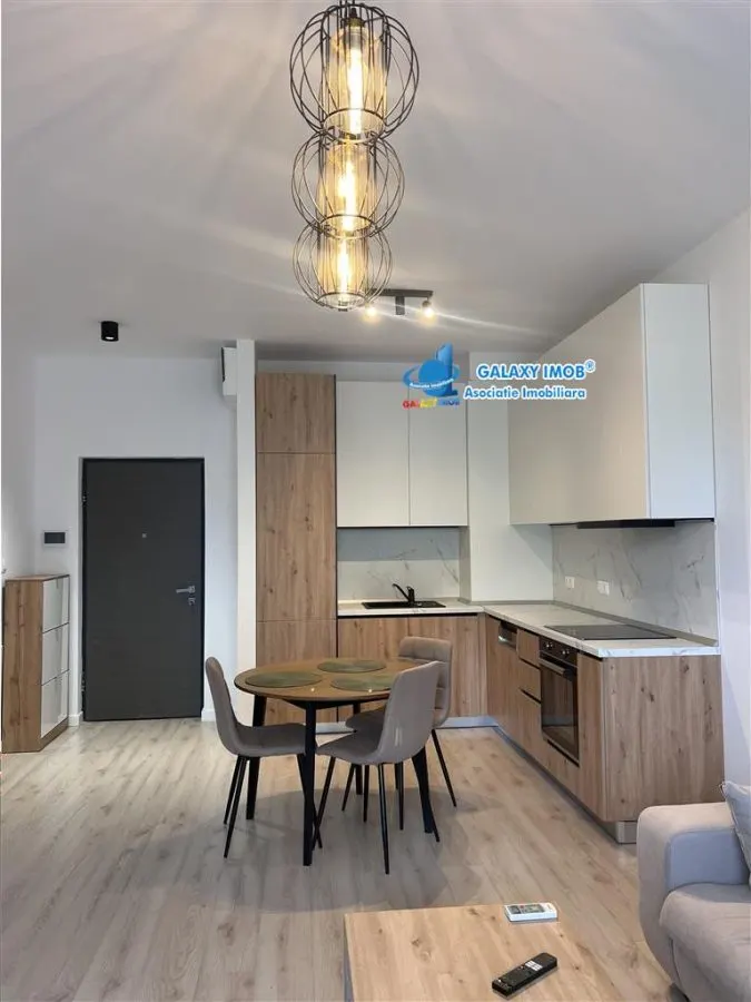 Inchiriere  2 camere parter gradina  mobilat Baneasa Greenfield nou - foto 7