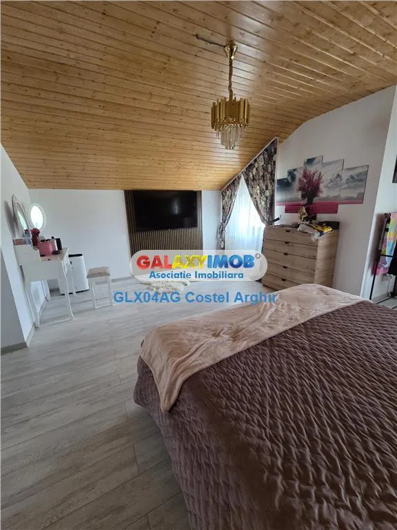 Vindem vila P+M , mobilata utilata lux , in Stefanesti - Zavoi - foto 7