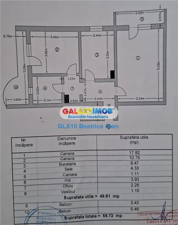 Vanzare apartament 2 camere BRANCOVEANU - ORASELUL COPIILOR - foto 1