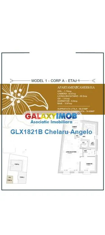 Unirii apartamente 3 camere in complex rezidential,exclusivist - foto 14