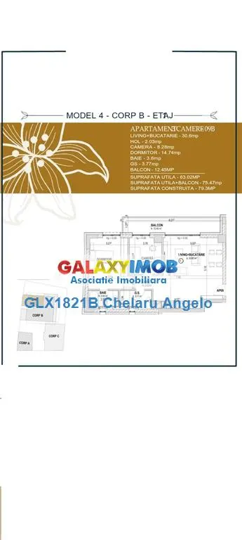 Unirii apartamente 3 camere in complex rezidential,exclusivist - foto 15
