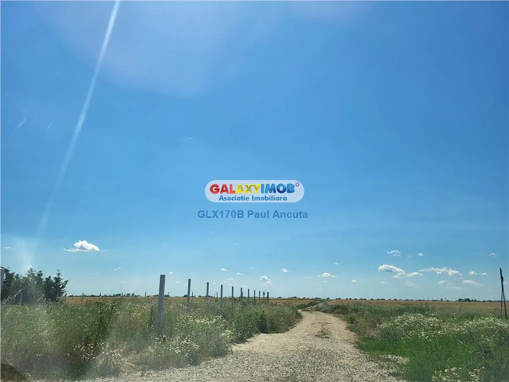 Teren Balotesti str Fantanii cu str Bisericii 1 Ha cu acces 44 m - foto 3
