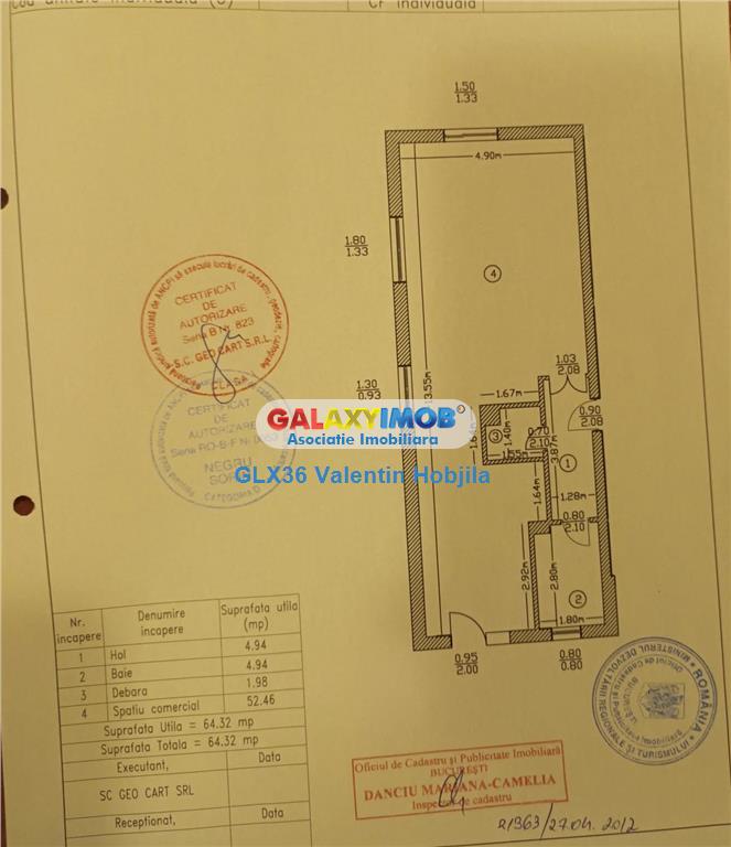 Vanzare spatiu comercial cu chiriasi parter Baneasa Greenfield - foto 9