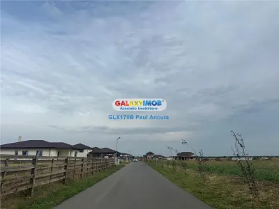 Teren Balotesti 10300 mp acces la 2 strazi cu  toate utilitatile - foto 3