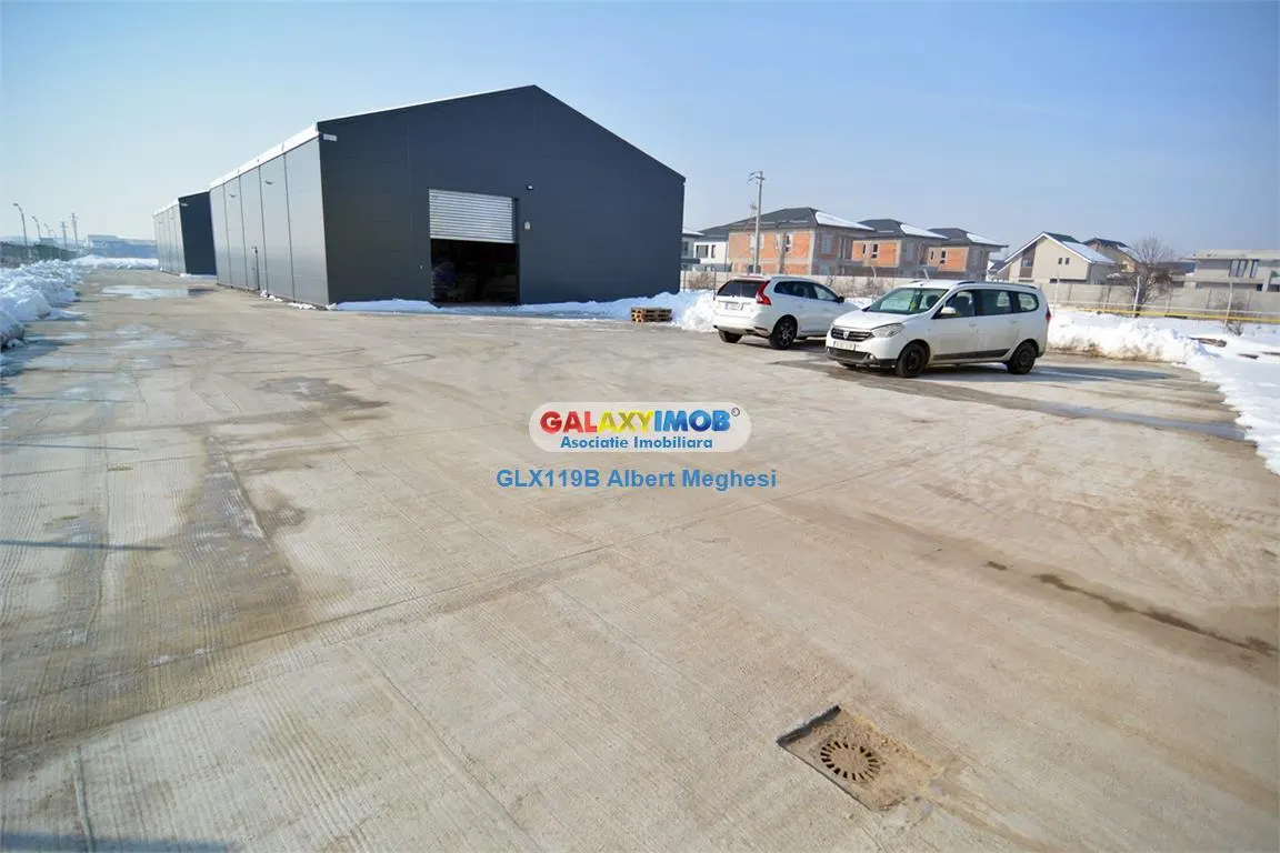 Vanzare hala 400 mp+teren 1500 mp Tunari - foto 1