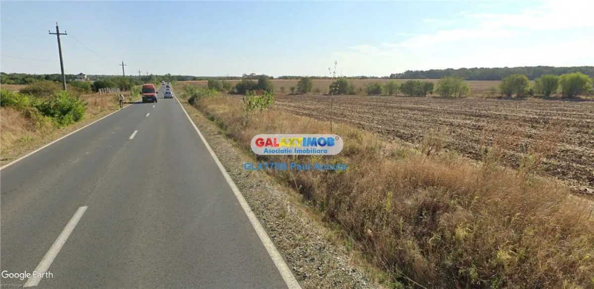 Teren 14000 mp la Dj Moara Vlasiei Gradistea latura Padure - foto 2