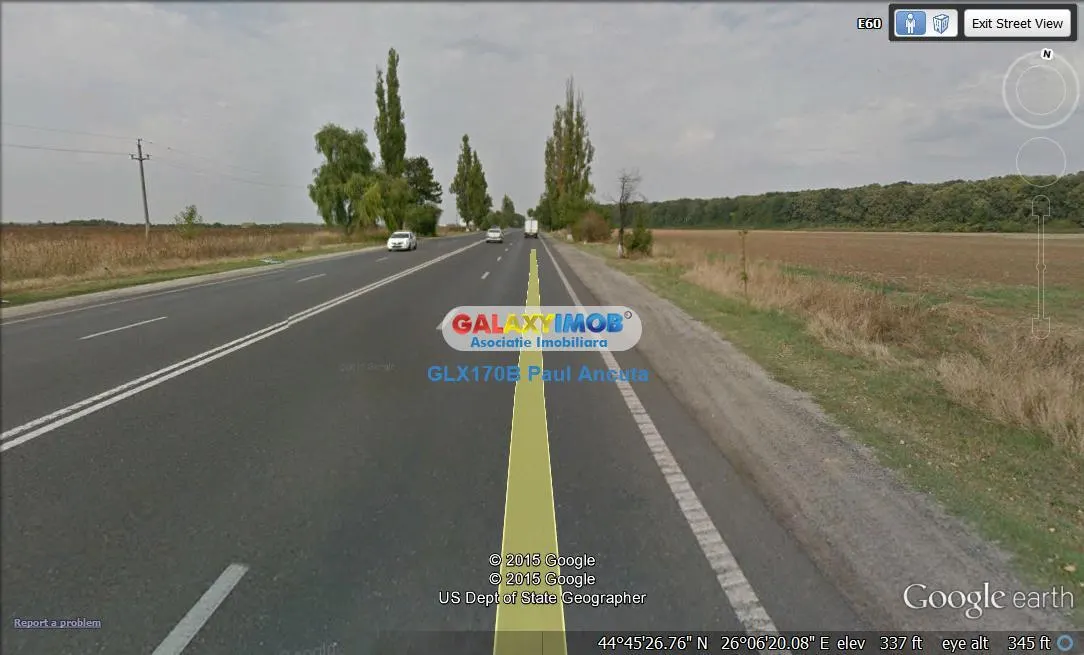 Teren la DN1 Ciolpani 36 Ha intravilan zona Mixta latura Rau Ialomita - foto 1