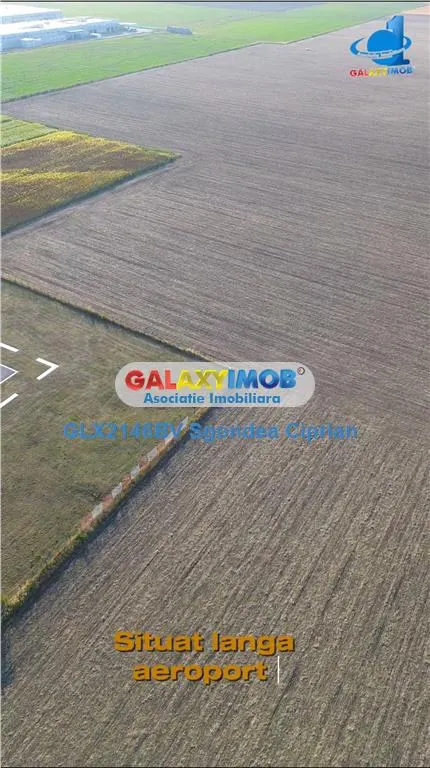 Teren de vanzare langa Aeroportul Ghimbav - foto 5