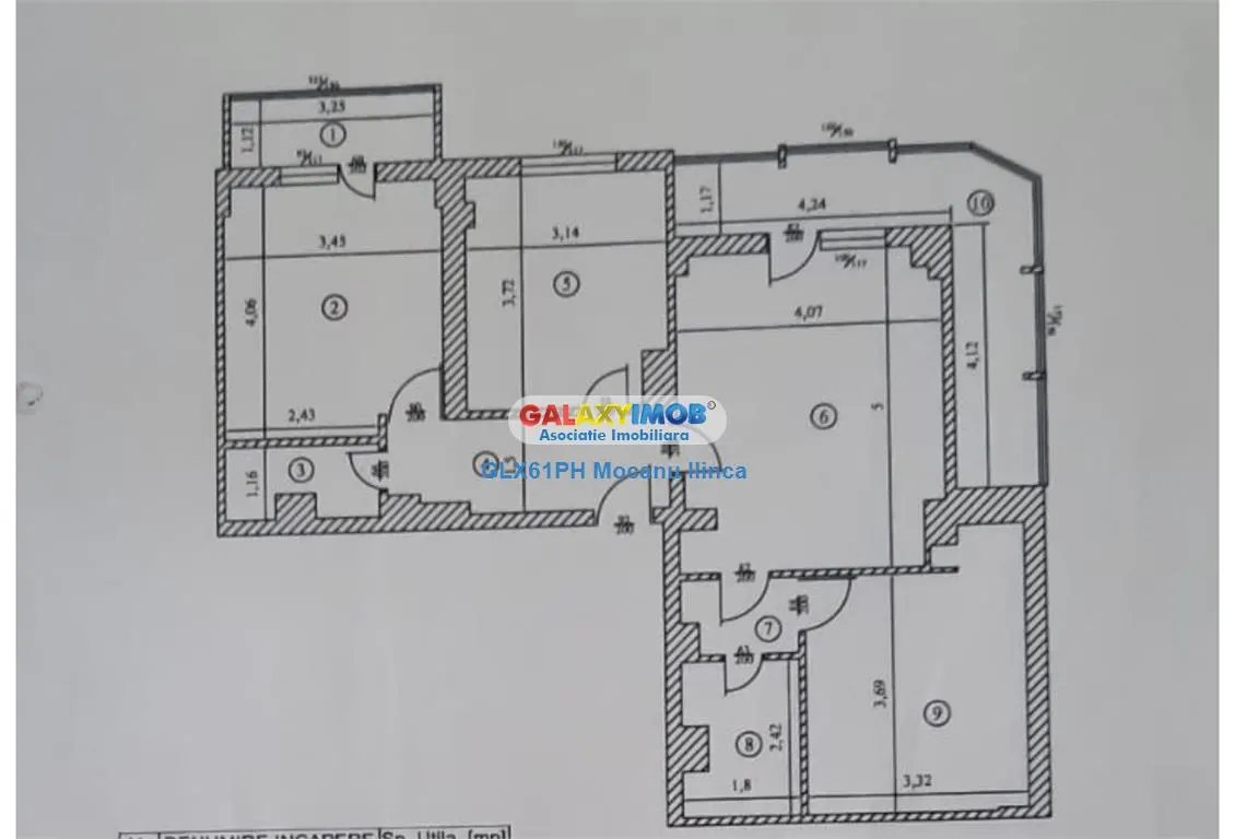 Inchiriere apartament 3 camere, confort 1. Gheorghe Doja, Ploiesti - foto 13