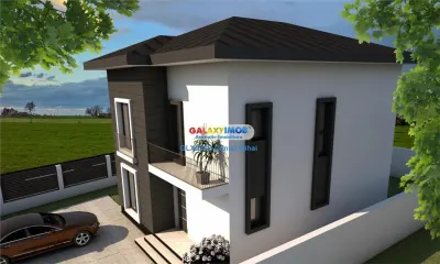 Casa individuala 5cam/3bai-Vedere Padure-teren 500mp-Utilitati - Crevedia