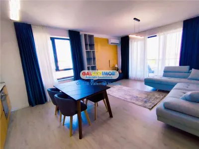 Inchiriere apartament 3 camere bloc nou Baneasa Greenfield Panoramic - foto 4