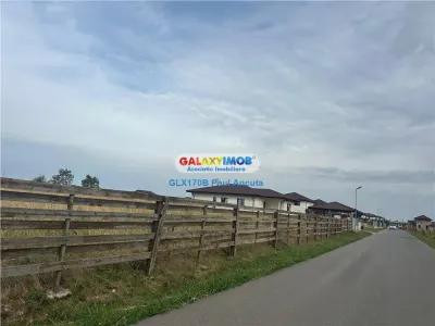 Teren Balotesti 14400 mp intravilan la str Amurgului cu str Lunii - foto 3