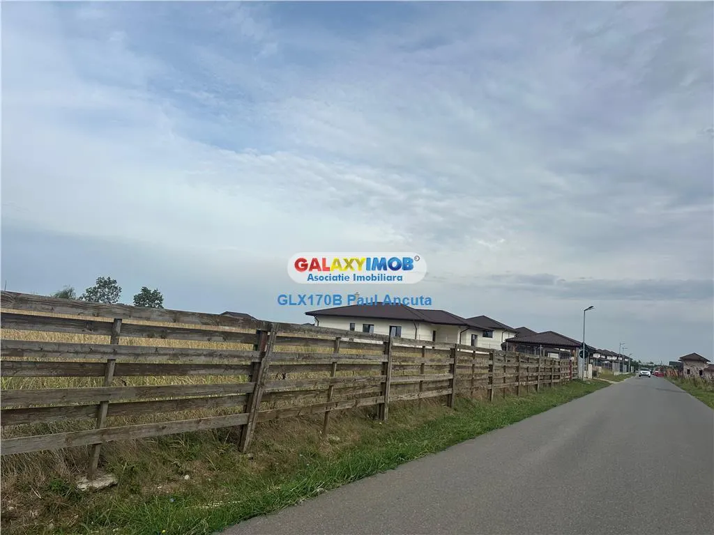 Teren Balotesti 14400 mp intravilan la str Amurgului cu str Lunii - foto 3