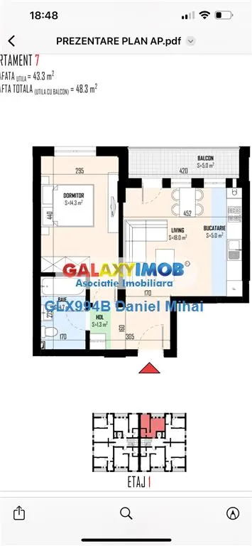 APARTAMENT 2 CAMERE-INCALZIRE PADOSEALA-TRIPAN-CRISTALULUI - foto 15