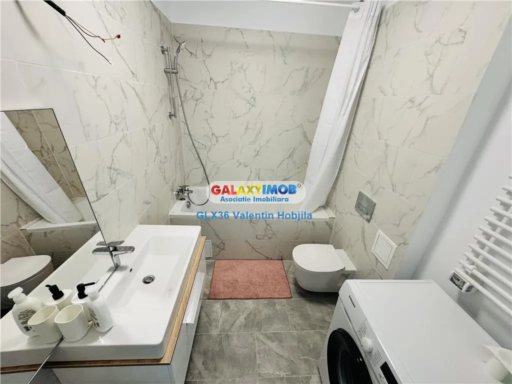 Vanzare apartament 2camere mobilat studio Baneasa Greenfield Panoramic - foto 11
