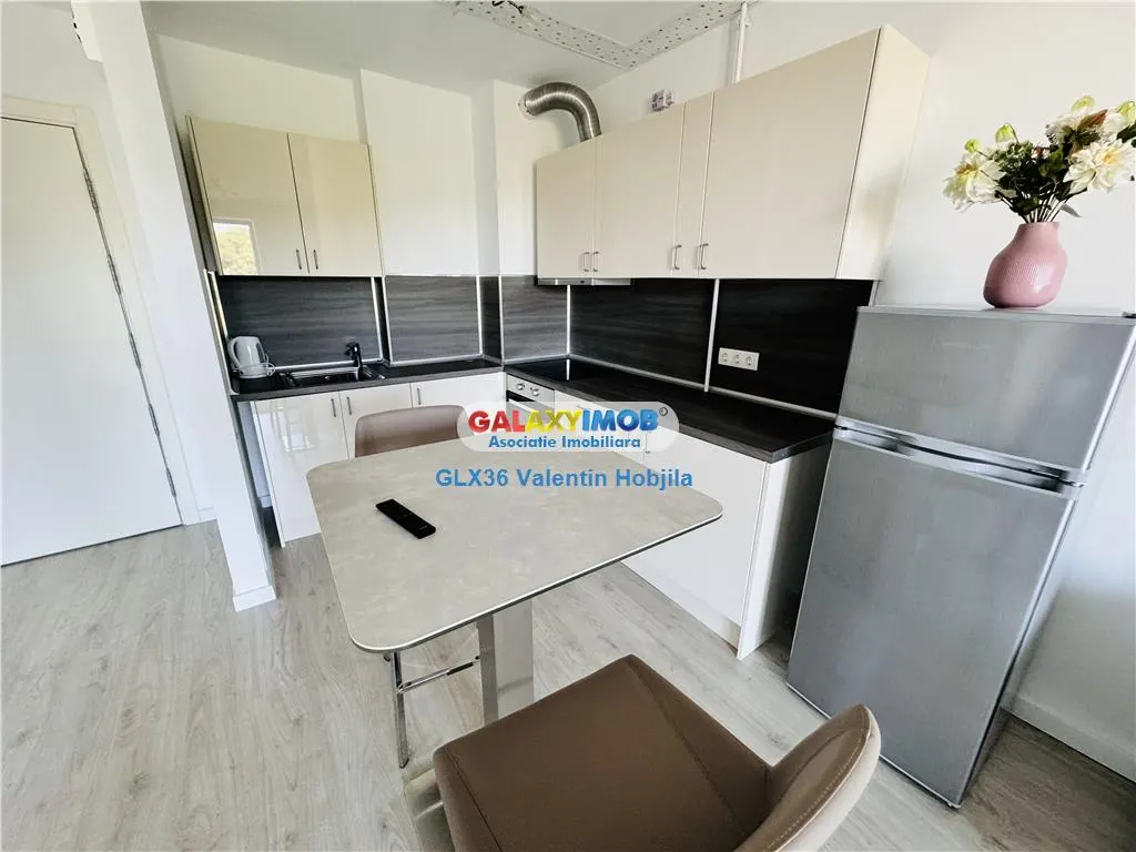 Vanzare apartament 2camere mobilat studio Baneasa Greenfield Panoramic - foto 12