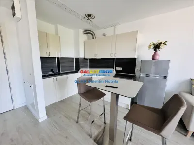 Vanzare apartament 2camere mobilat studio Baneasa Greenfield Panoramic - foto 6