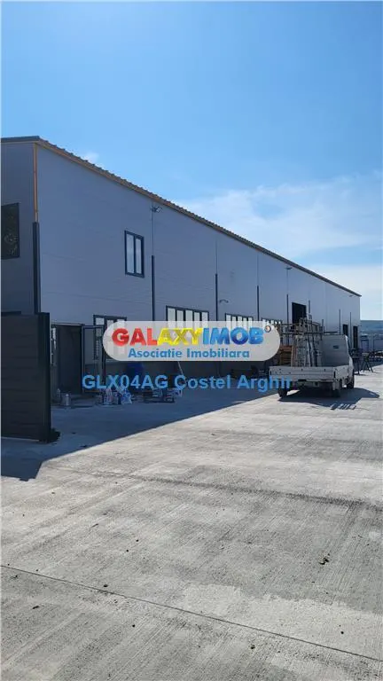 Vindem teren intravilan curti constructii12600 mp, hala noua 1050 mp - foto 1