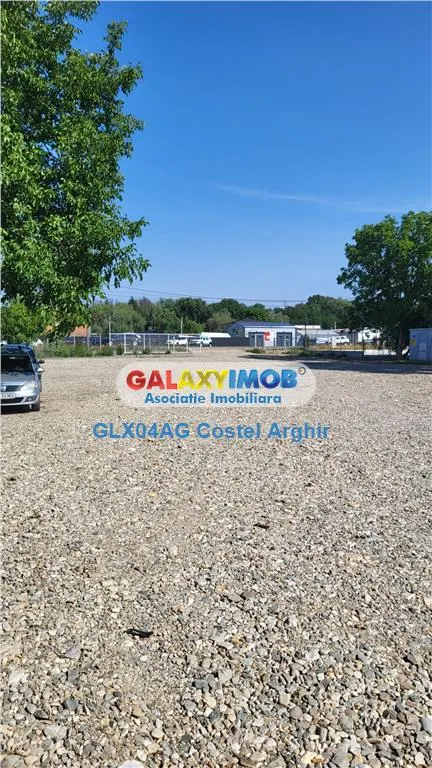 Vindem teren intravilan curti constructii12600 mp, hala noua 1050 mp - foto 3