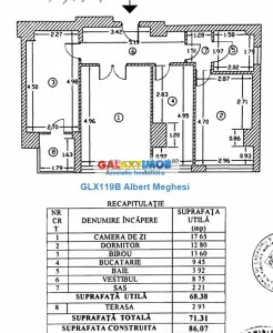 Vanzare apartament 3 camere nemobilat p-ta Alba Iulia - foto 12
