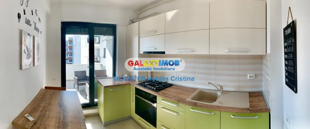 Inchiriere apartament 3 camere mobilat utilat Baneasa Greenfield - foto 4