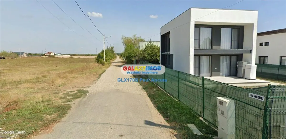 Teren Balotesti Saftica Lahovari  str Nalbei 800 mp  utilitati - foto 2
