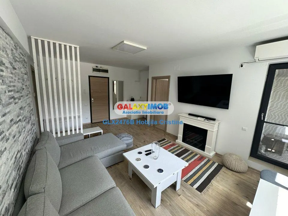 Inchiriere apartament cu gradina Baneasa Greenfield mobilat utilat - foto 1
