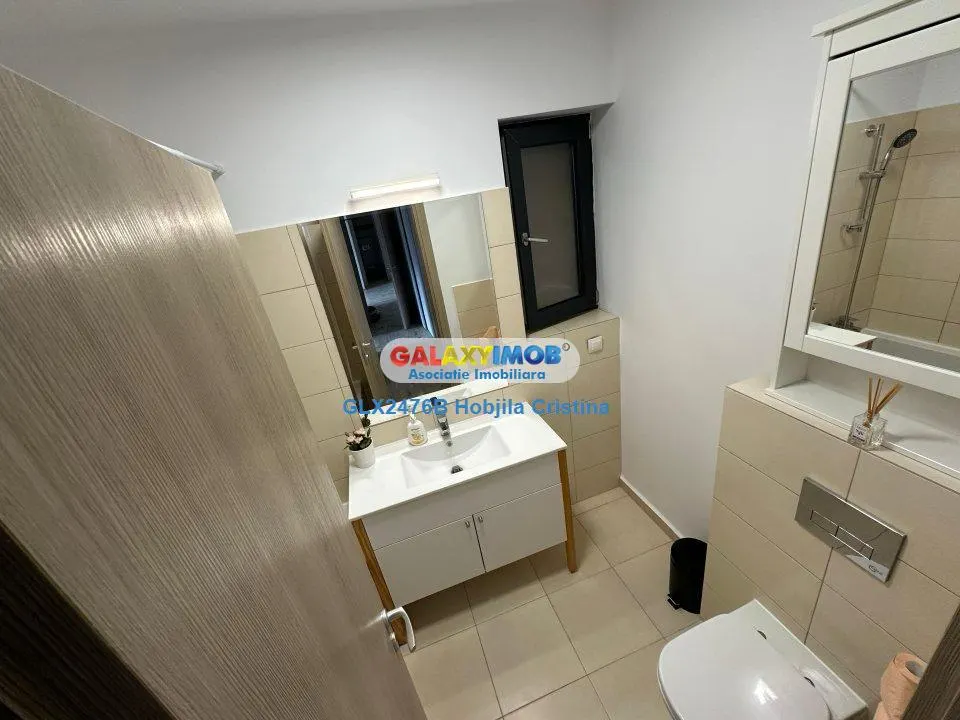 Inchiriere apartament cu gradina Baneasa Greenfield mobilat utilat - foto 7