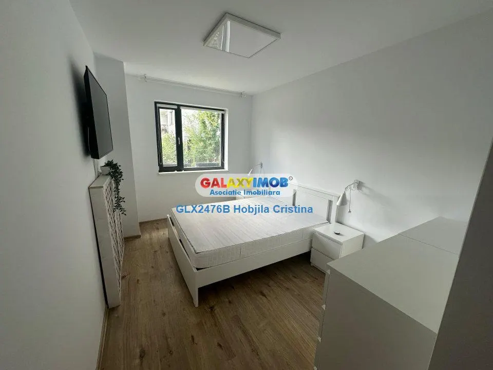 Inchiriere apartament cu gradina Baneasa Greenfield mobilat utilat - foto 8