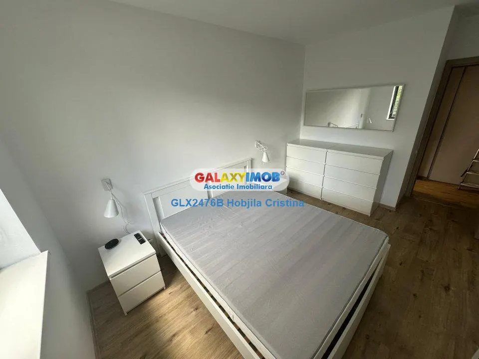 Inchiriere apartament cu gradina Baneasa Greenfield mobilat utilat - foto 9