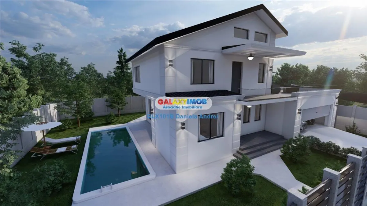Vanzare Vila noua 2024, curte aprox. 500 mp - Zona Pipera 525000 Euro - foto 4