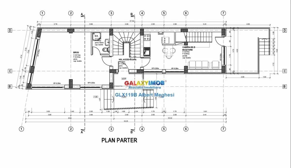 Inchiriere Cladire Birouri 430 mp Metrou P-ta Muncii - foto 7