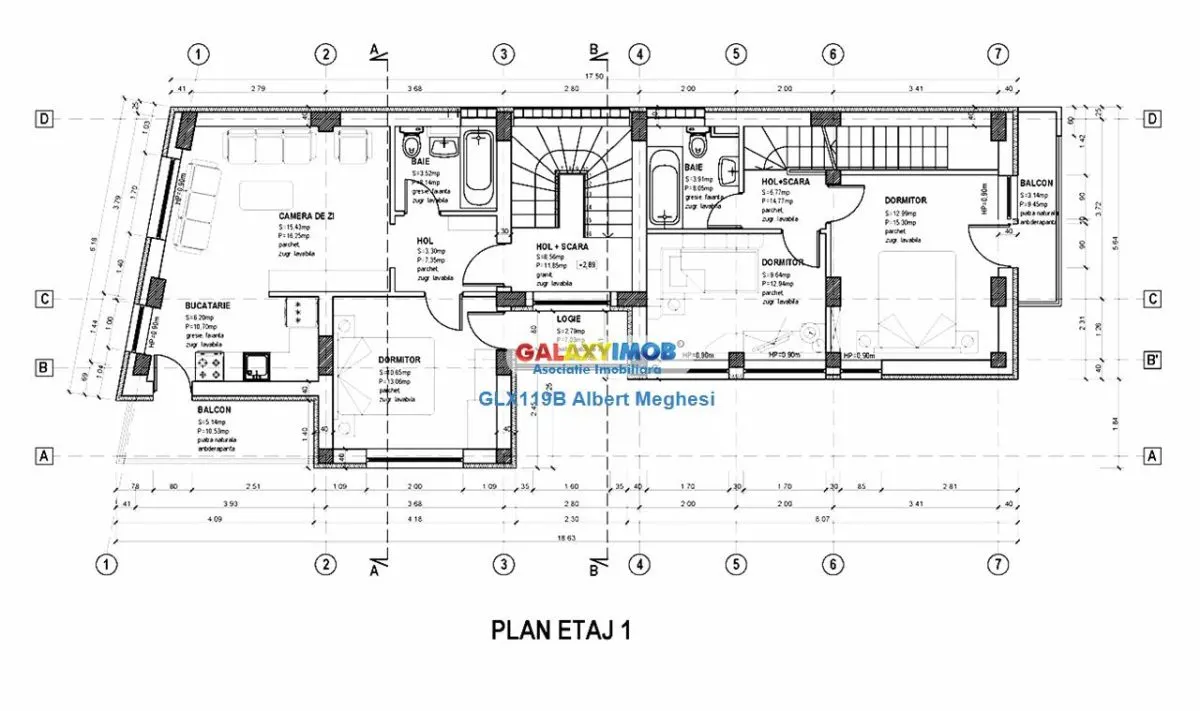 Inchiriere Cladire Birouri 430 mp Metrou P-ta Muncii - foto 8