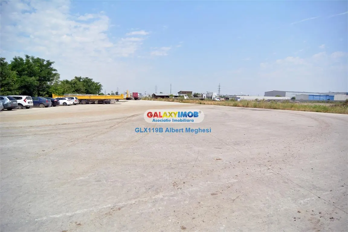 Teren Industrial/Platforma Betonata 17.500 mp Domnesti Centura - foto 1