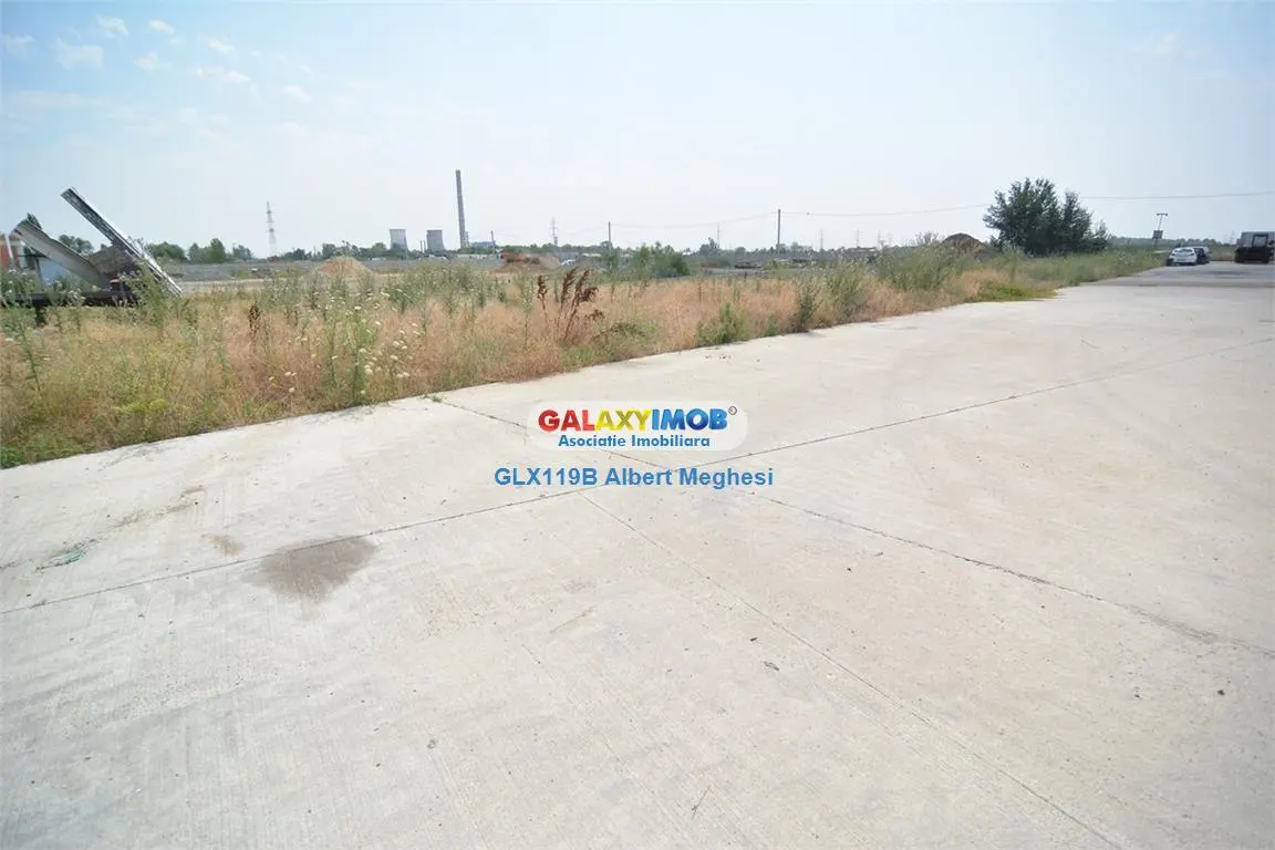 Teren Industrial/Platforma Betonata 17.500 mp Domnesti Centura - foto 4