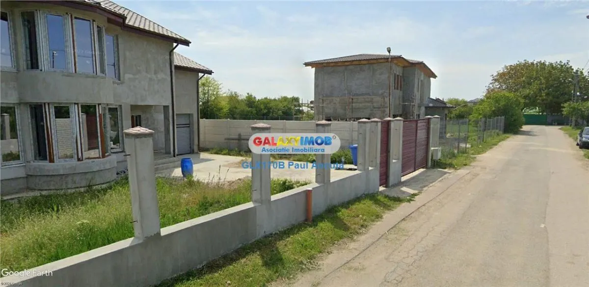 Teren Corbeanca  2200 mp str Ateneului canalizare sosea - foto 1