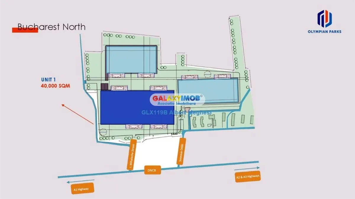 Spatiu Industrial Clasa A Otopeni Centura Suprafata Totala 70000 mp - foto 2