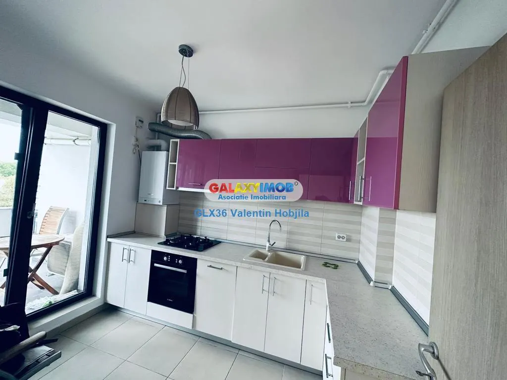 Vanzare apartament 3 camere mobilat partial Baneasa Greenfield padure - foto 7