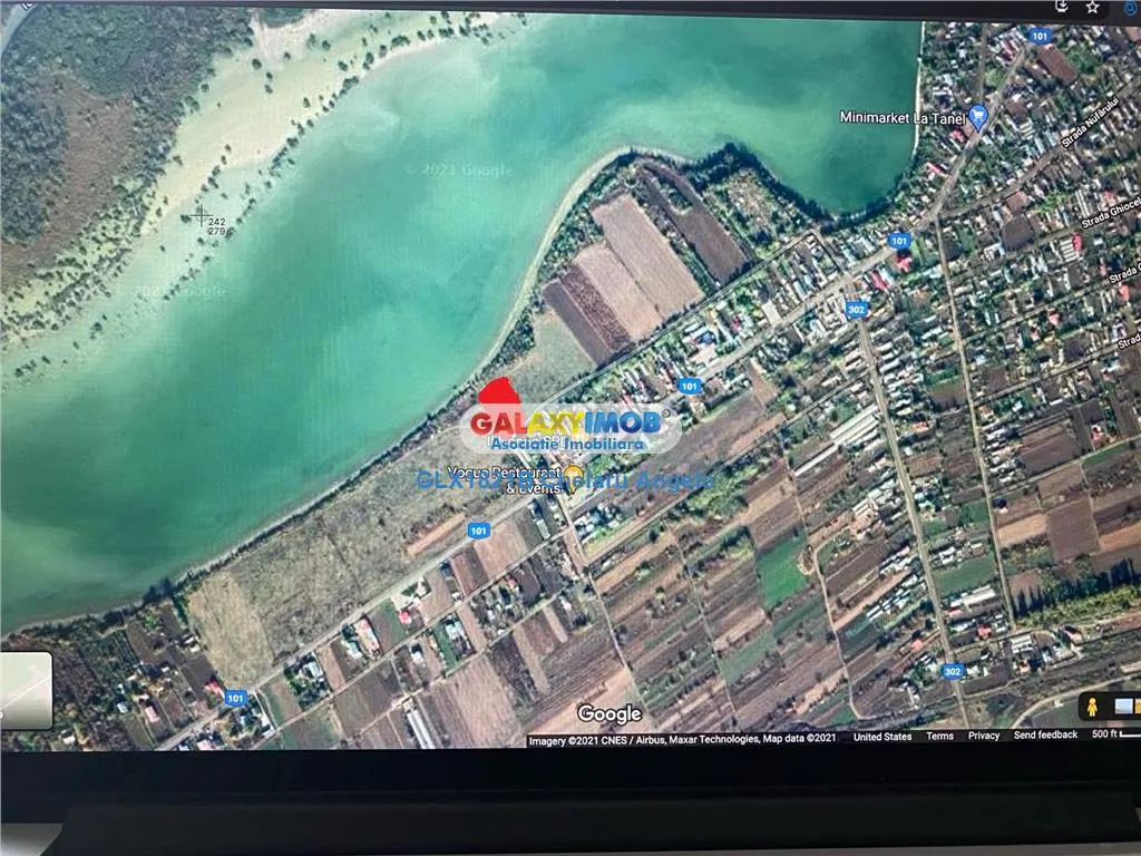 Dridu la lac,teren intravilan 4050 mp,curent in apropiere, - foto 3
