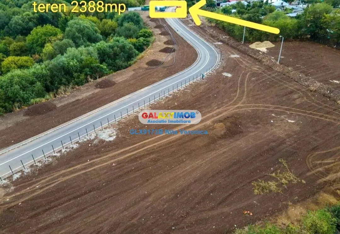OCAZIE!!! Teren 2388 mp intravilan langa Primarie si Parcul Baniei - foto 3