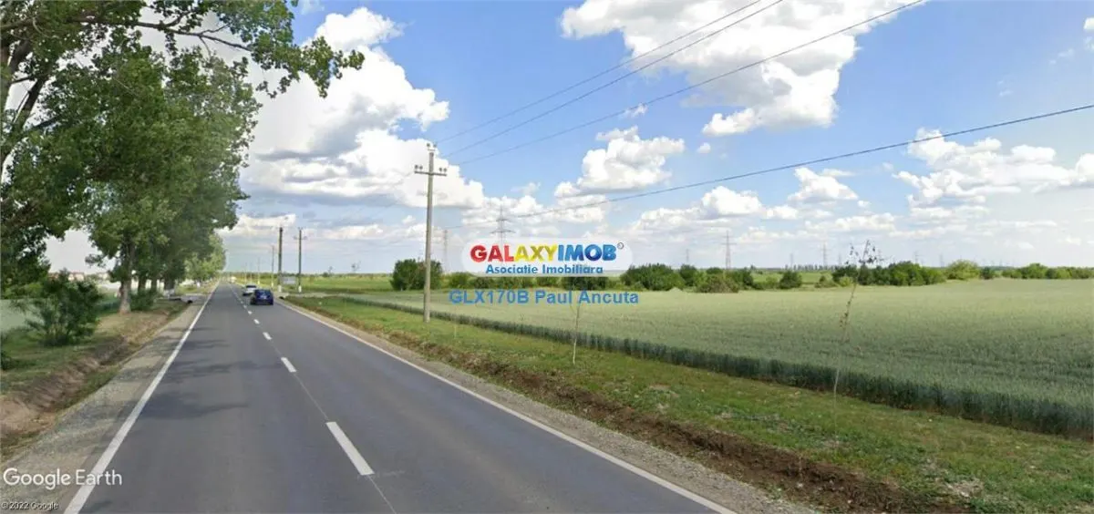 Teren sosea Unirii Balotesti Caciulati  10700 mp Comercial - foto 1