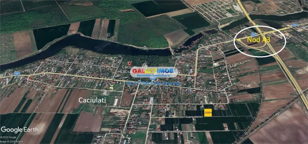 Teren Moara Vlasiei 1500 mp str Garoafelor - foto 5