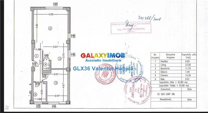 Vanzare apartament 2 camere mobilat   Baneasa Greenfield Rubin - foto 16