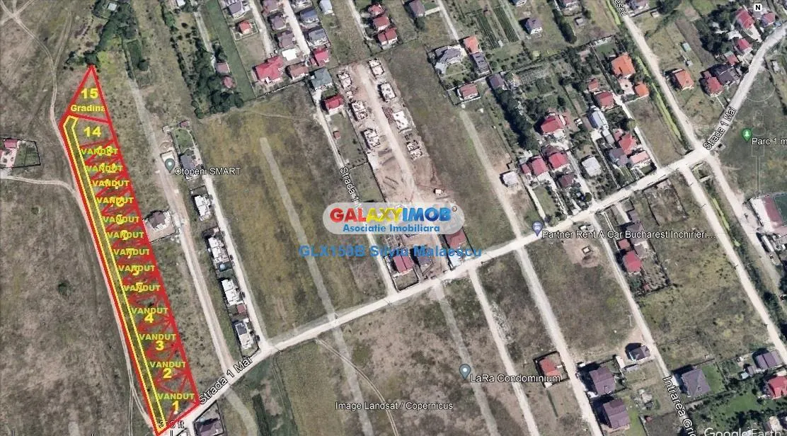 Otopeni 969 Mp - Lot 694 Mp+275 Mp(cota de drum si gradina) str. 1 Mai - foto 5