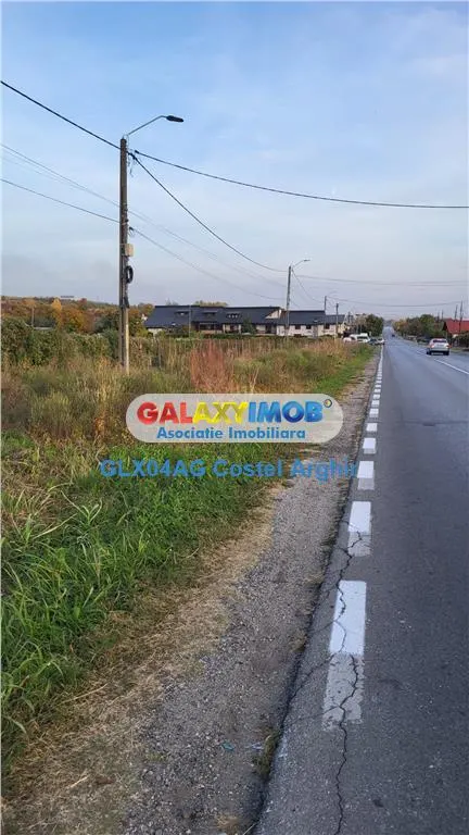 Vand teren intravilan si extravilan 54000 mp la DN7, deschidere 200 m - foto 1