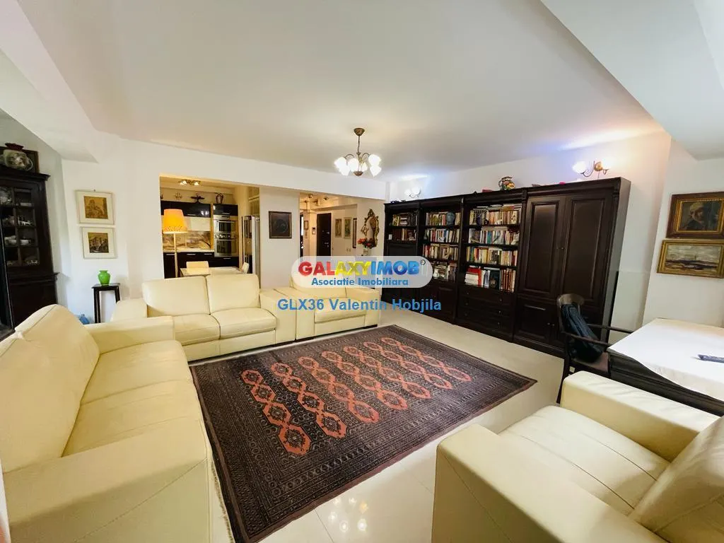 Inchiriere apartament 3 camere mobilat Baneasa Greenfield Rubin - foto 3